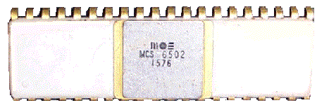 MOS Technologies 6502 chip