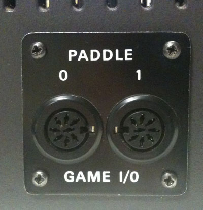 Bell & Howell game paddle socket