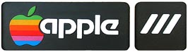 Apple III name plate - courtesy of Obsolete Technology Website Apple III name plate