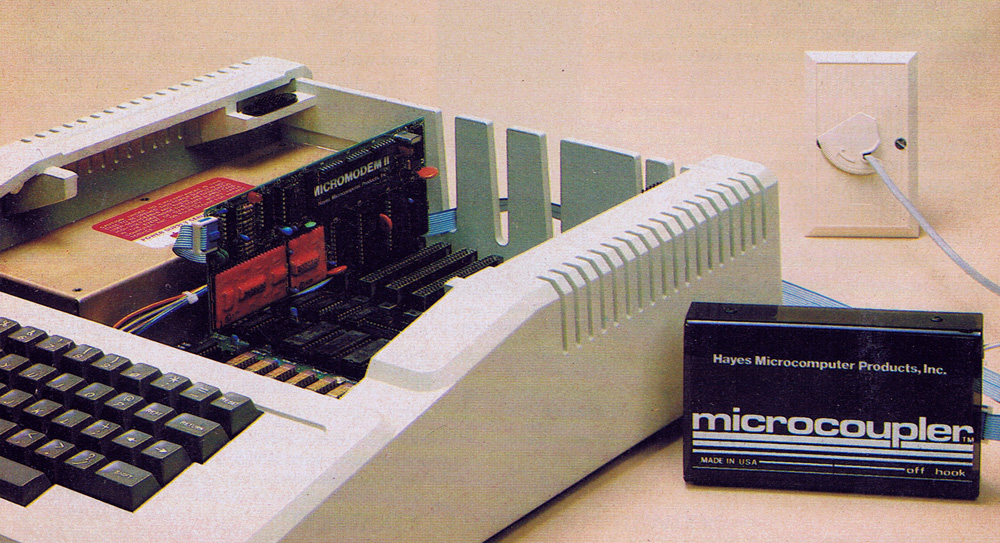 Hayes Micromodem II, 1980