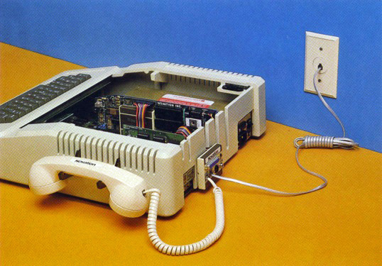 Novation Apple-Cat II with telephone cradle