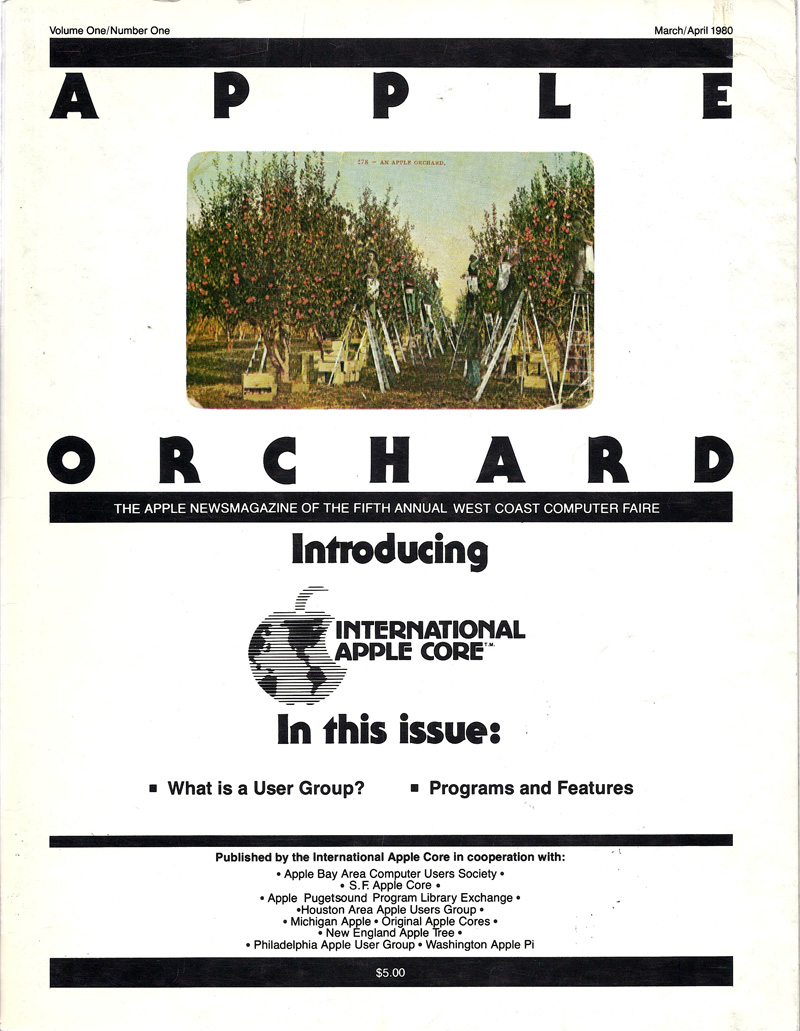 Apple Orchard, Vol 1, No. 1, March 1980