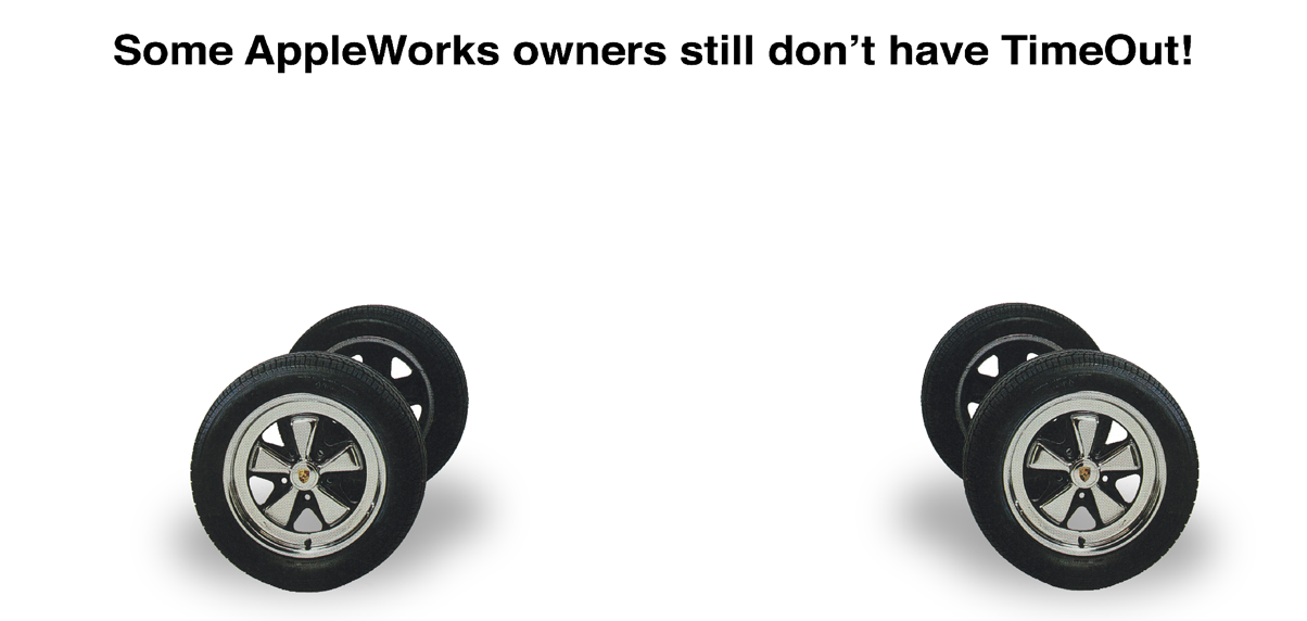 AppleWorks Beagle Porsche Wheels