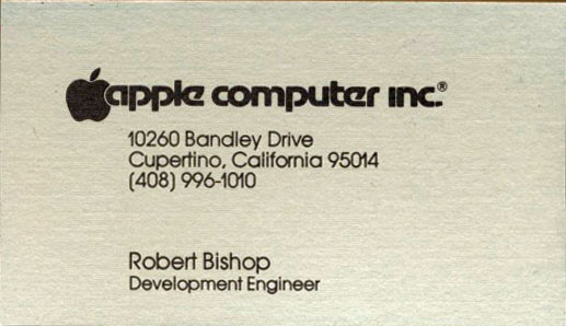 Bishop business card Bishop business card