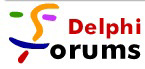 Delphi Forums logo, mid 2000s