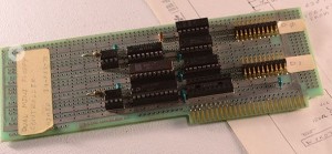 Disk II controller card prototype - Photo courtesy of Lonnie Mimms